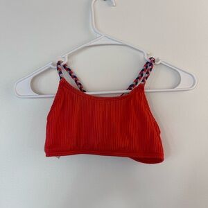 Target Kids Swim Bikini - Red with Blue Accents